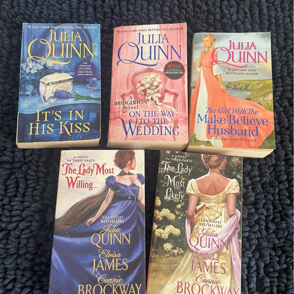 Regency Romance Novels by Bridgerton author Julia Quinn